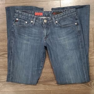 ❤AG ADRIANO GOLDSHMEID THE CLUB FLARE JEANS, 8